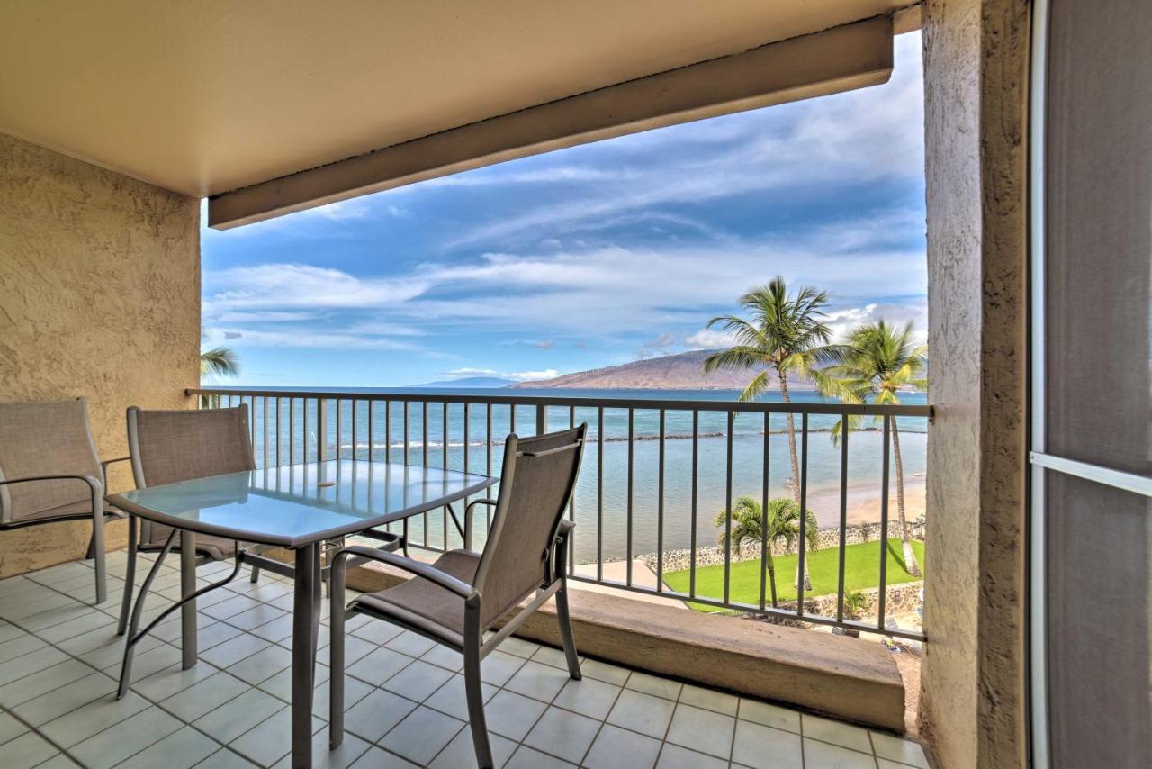Beachfront Kihei Sanctuary With Lanai And Ocean Views! Exterior photo