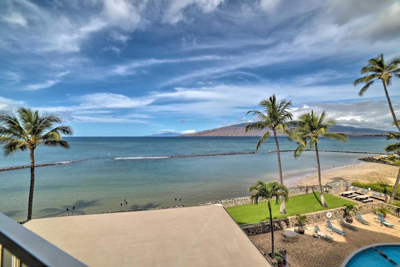 Beachfront Kihei Sanctuary With Lanai And Ocean Views! Exterior photo