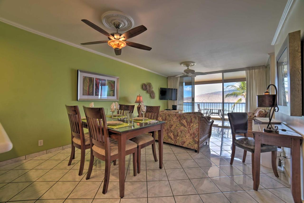 Beachfront Kihei Sanctuary With Lanai And Ocean Views! Exterior photo