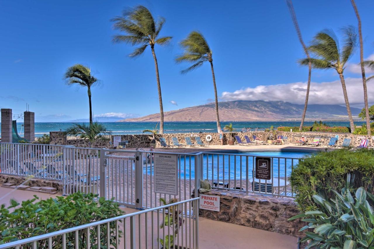 Beachfront Kihei Sanctuary With Lanai And Ocean Views! Exterior photo