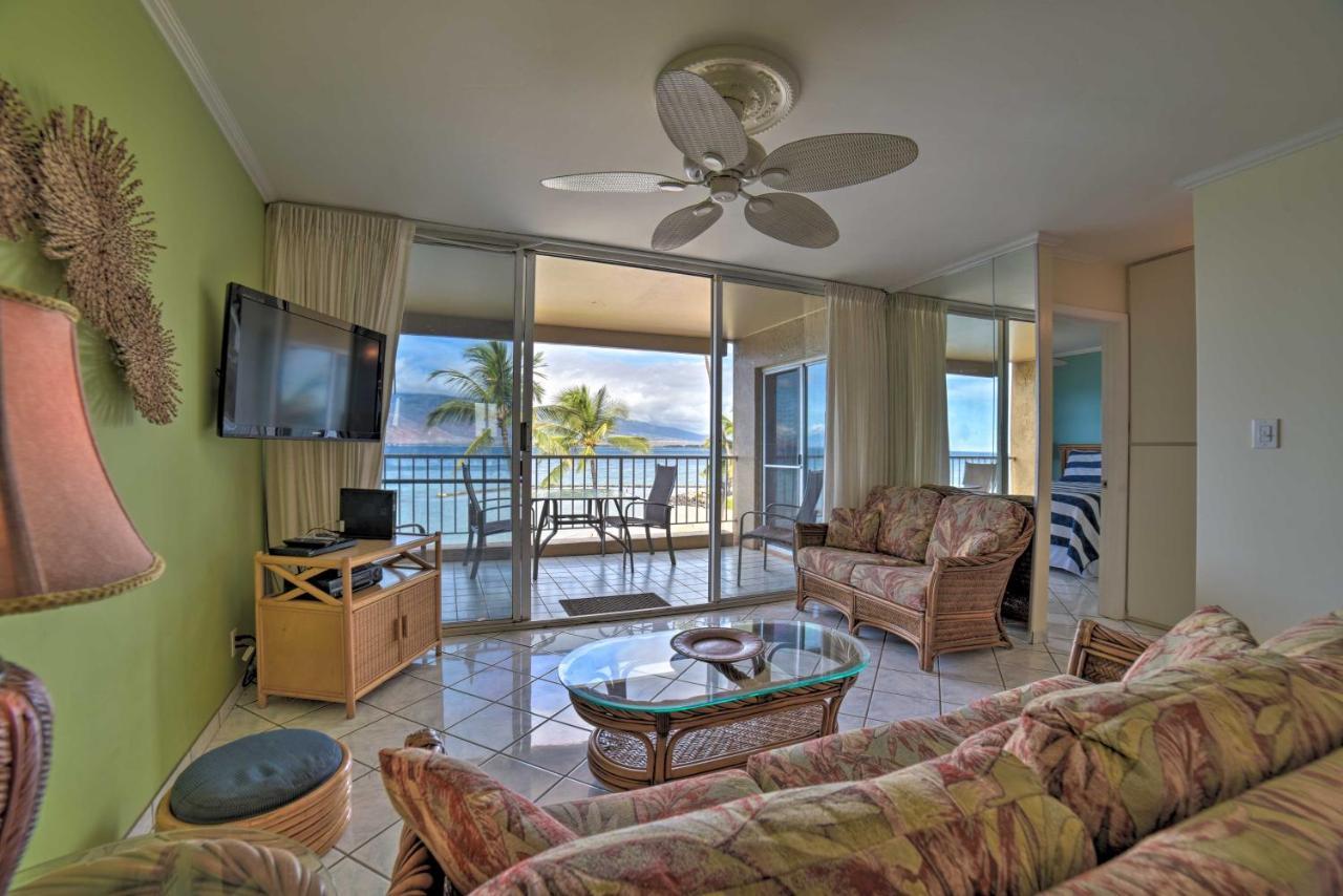Beachfront Kihei Sanctuary With Lanai And Ocean Views! Exterior photo