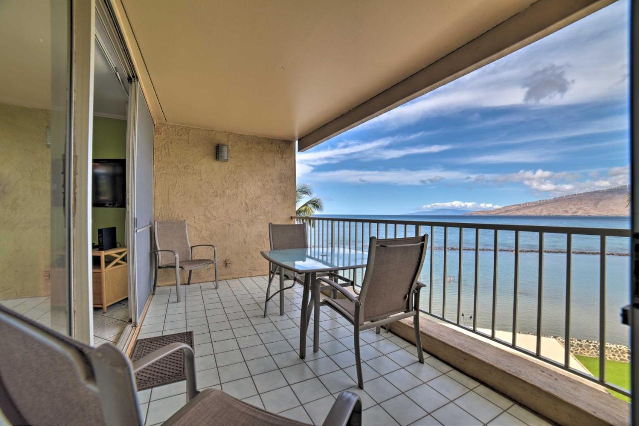 Beachfront Kihei Sanctuary With Lanai And Ocean Views! Exterior photo