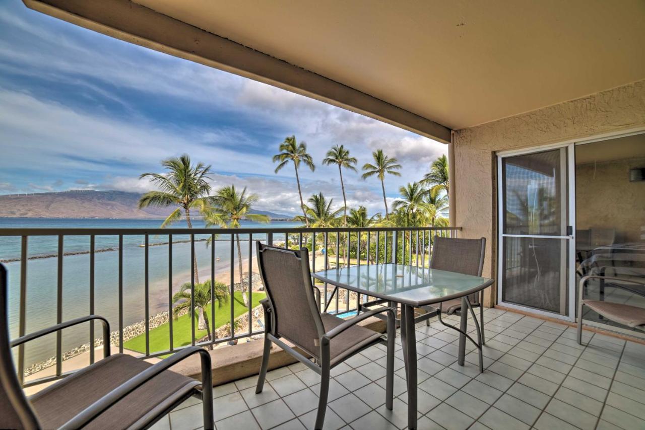 Beachfront Kihei Sanctuary With Lanai And Ocean Views! Exterior photo